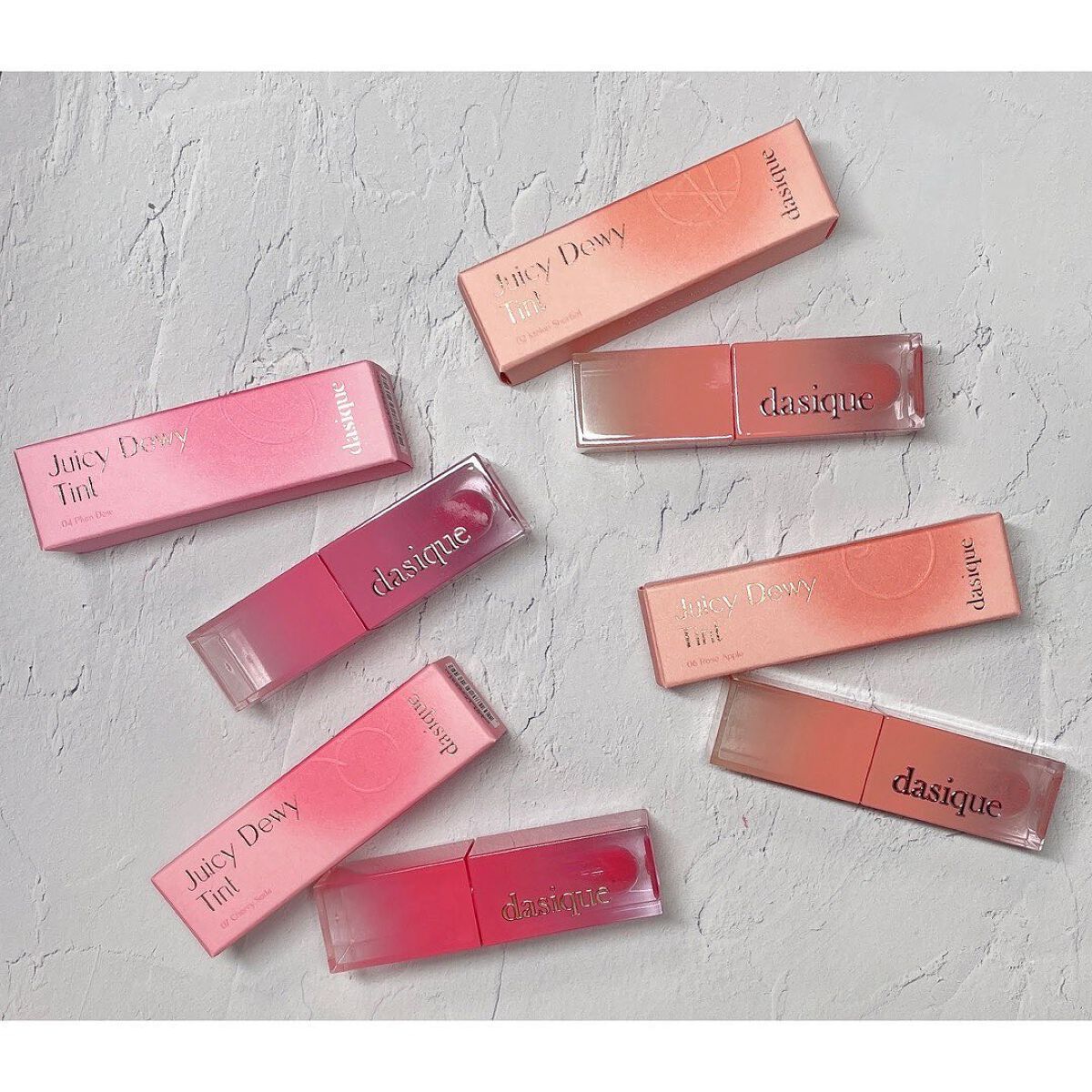 ジューシーデュイティント/dasique/リップティントを使ったクチコミ（2枚目）