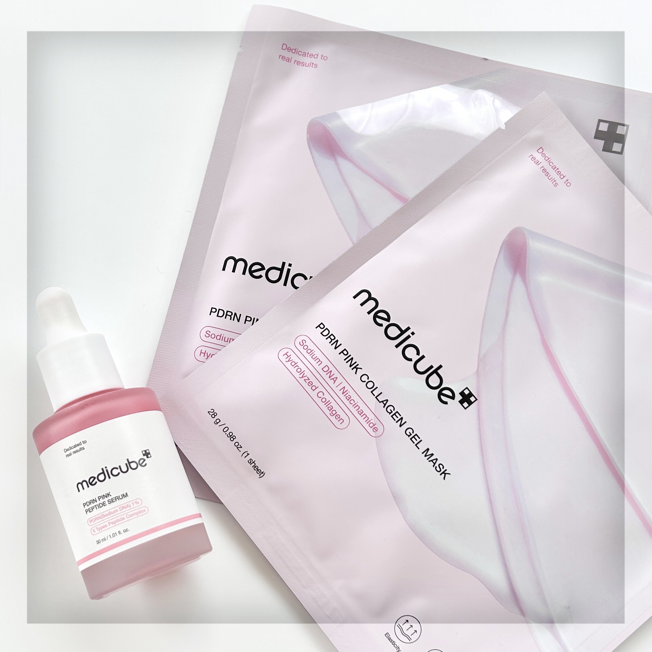 PDRNピンクコラーゲンゲルマスク/MEDICUBE/シートマスク・パックを使ったクチコミ（1枚目）