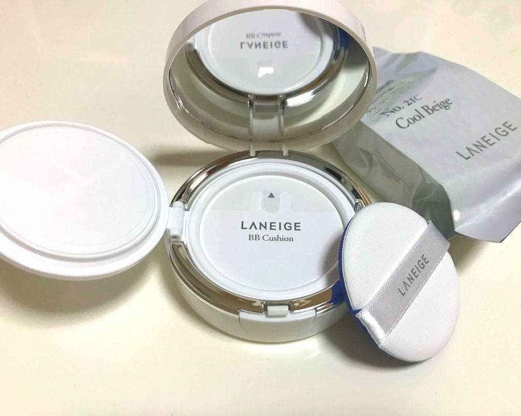 BBクッションホワイトニングSPF50PA+++/LANEIGE/クッションファンデーションを使ったクチコミ(2枚目)