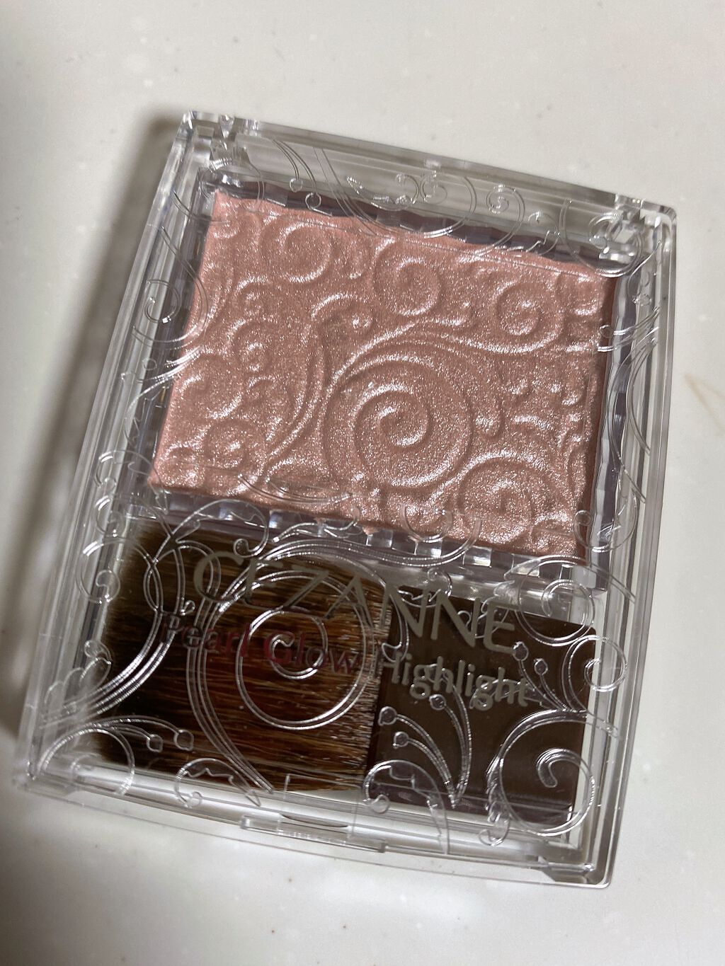 パールグロウハイライト/CEZANNE/パウダーハイライトを使ったクチコミ(1枚目)