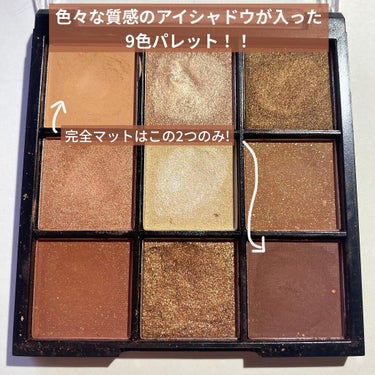 UR GLAM　BLOOMING EYE COLOR PALETTE/U R GLAM/アイシャドウパレットを使ったクチコミ（2枚目）