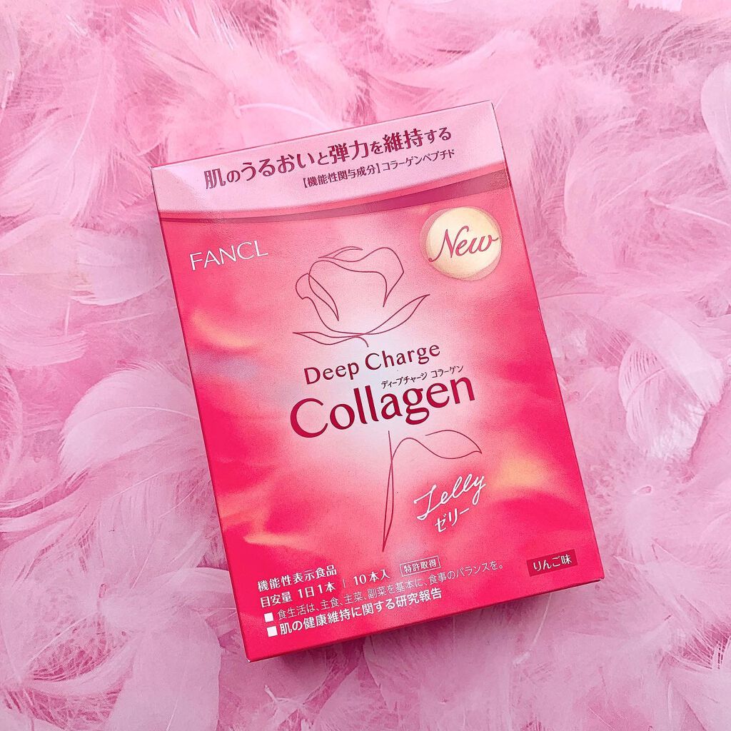ディープチャージ  コラーゲン スティックゼリー/ファンケル/美容サプリメントを使ったクチコミ（1枚目）