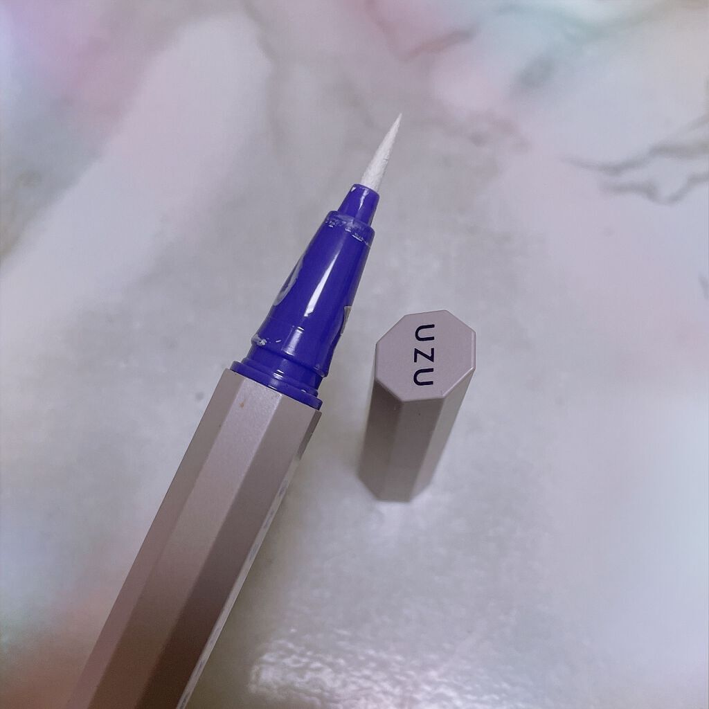 EYE OPENING LINER/UZU BY FLOWFUSHI/リキッドアイライナーを使ったクチコミ（2枚目）