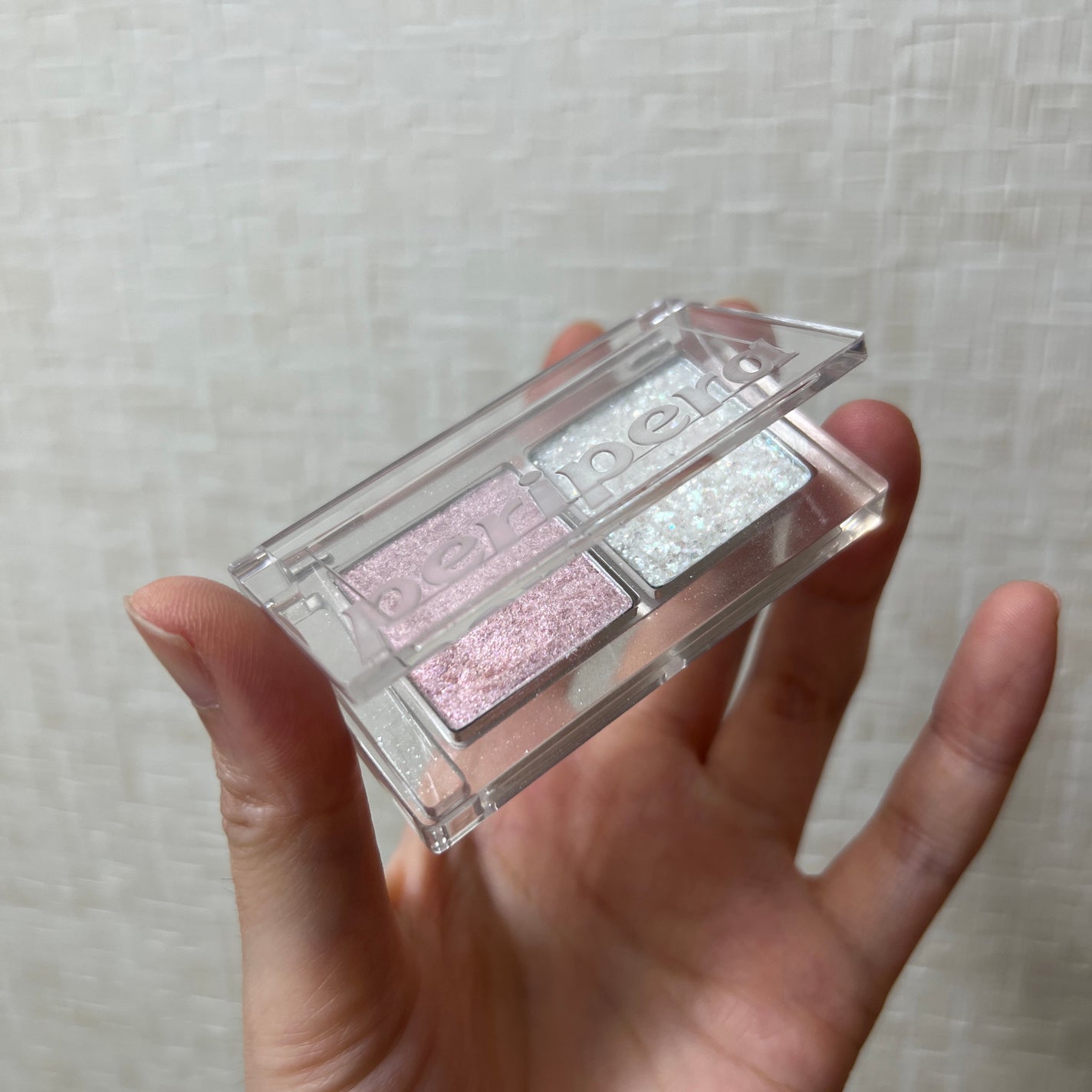 デュオ ポケット グリッター シャドウ/PERIPERA/アイシャドウパレットを使ったクチコミ(1枚目)