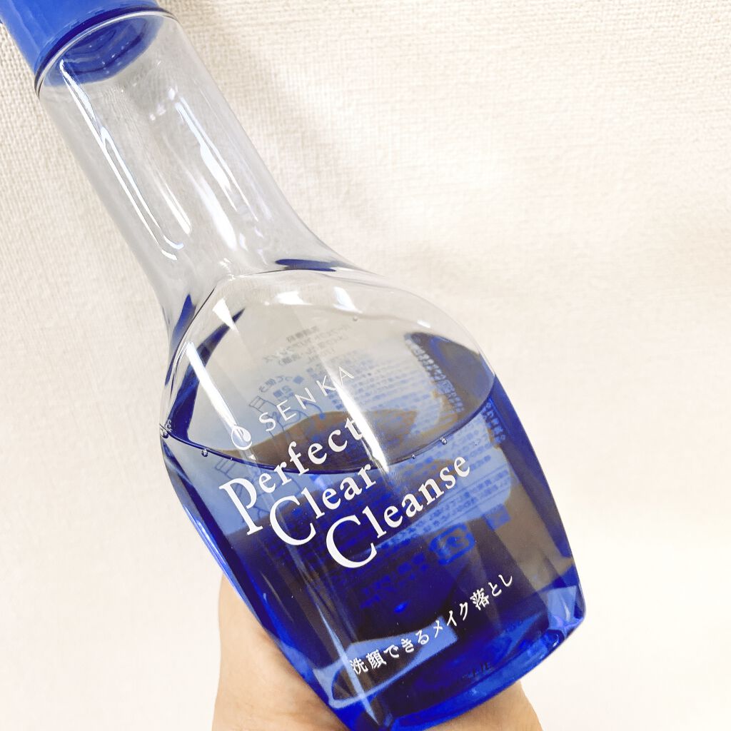 洗顔専科　パーフェクトクリアクレンズ/SENKA（専科）/クレンジングジェルを使ったクチコミ（1枚目）