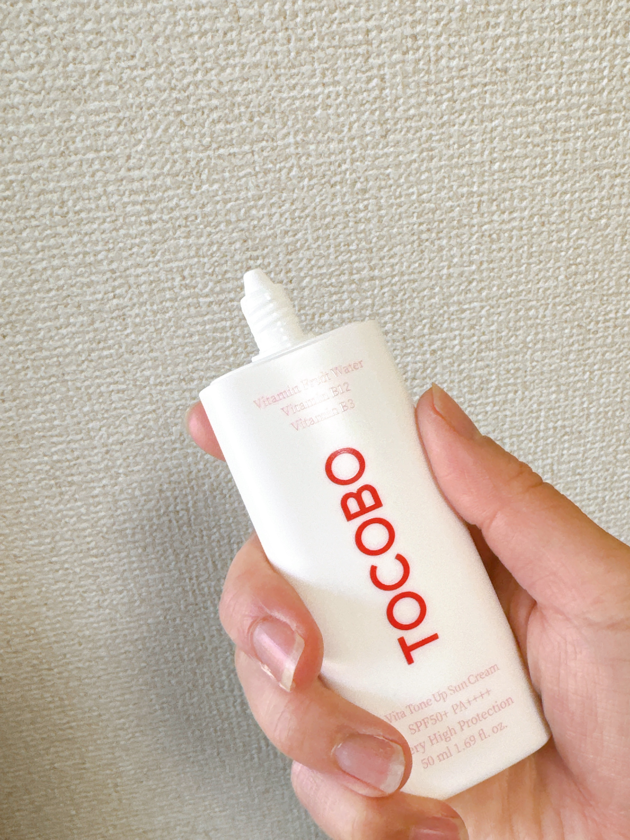 ビタトーンアップサンクリーム/TOCOBO/日焼け止めクリームを使ったクチコミ（3枚目）