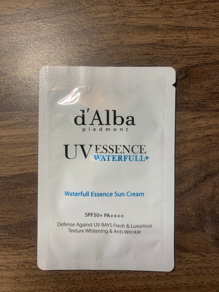 ダルバ ウォータフル エッセンス サンクリーム/ダルバ/日焼け止めクリームを使ったクチコミ(1枚目)