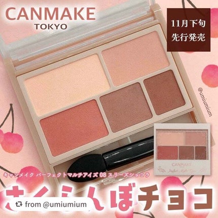 パーフェクトマルチアイズ/キャンメイク/アイシャドウパレットを使ったクチコミ(1枚目)