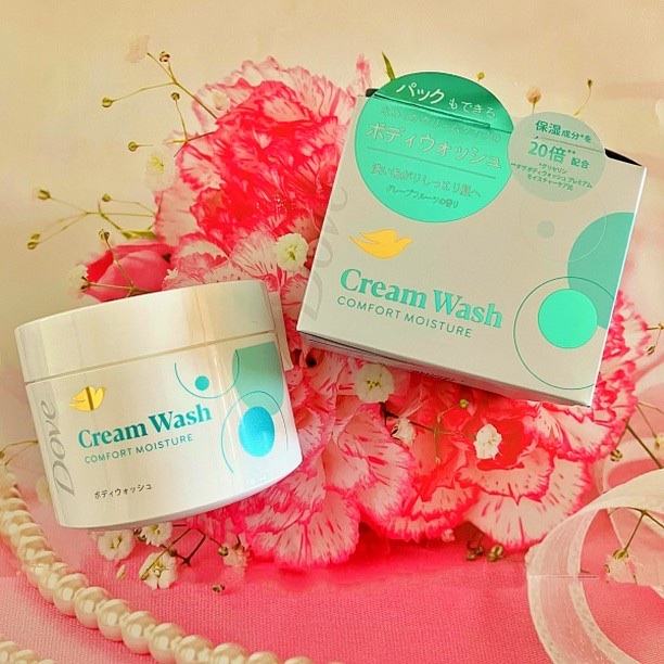 ダヴ クリームボディウォッシュ コンフォートモイスチャー/ダヴ/ボディソープを使ったクチコミ（1枚目）