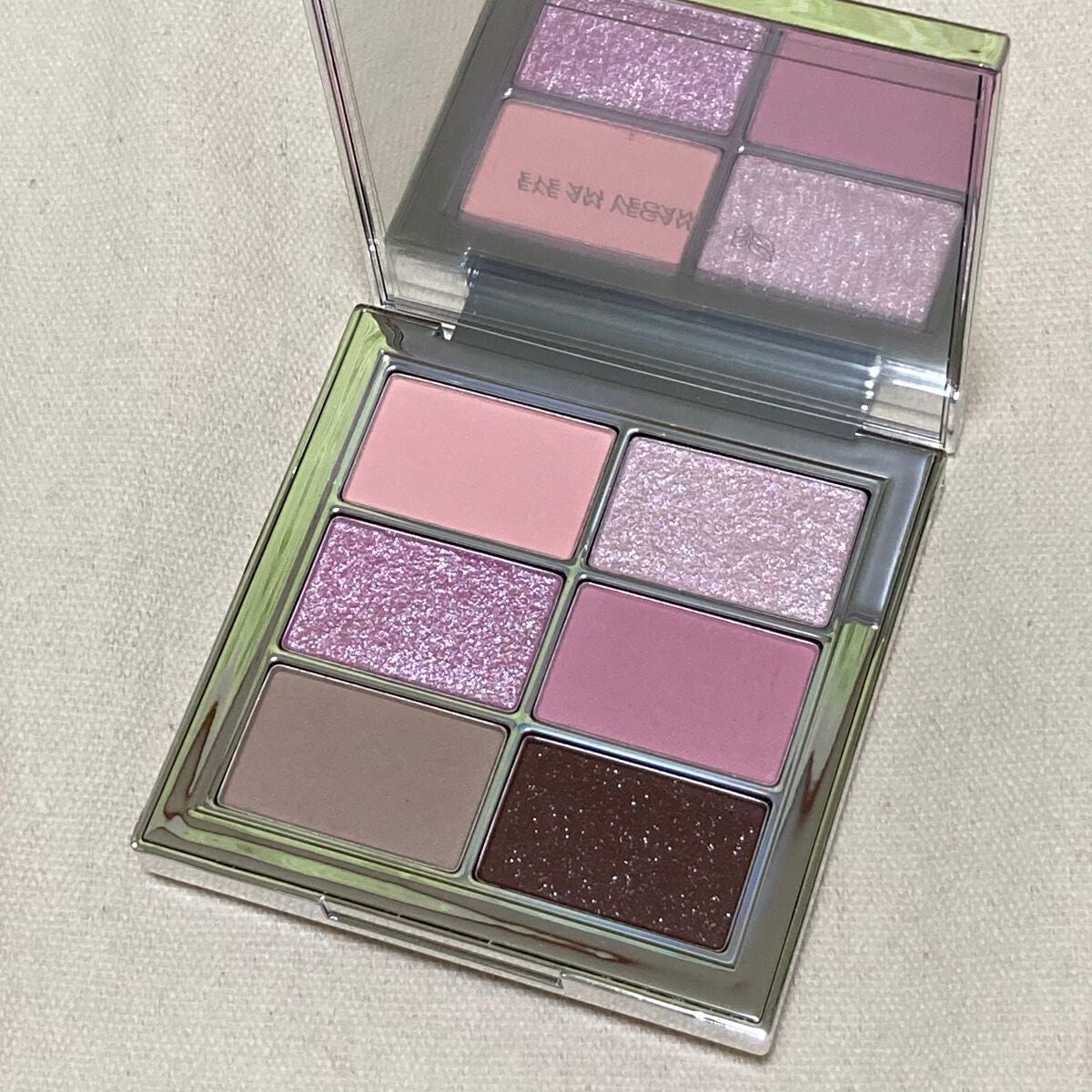 アイ ヴィーガン シアーパレット/AMUSE/アイシャドウパレットを使ったクチコミ(3枚目)