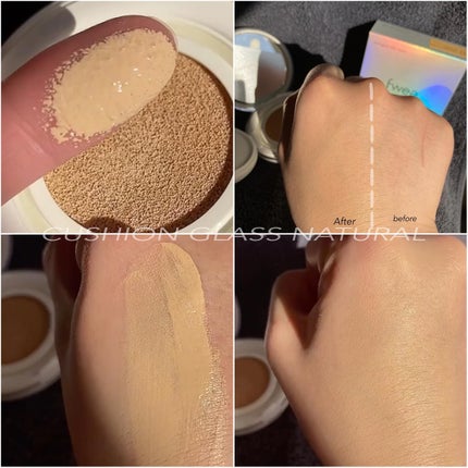 フィークッションガラス/fwee/クッションファンデーションを使ったクチコミ(6枚目)