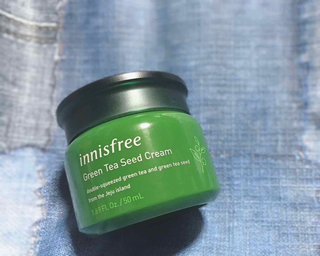 グリーンティーシード クリーム/innisfree/フェイスクリームを使ったクチコミ（1枚目）