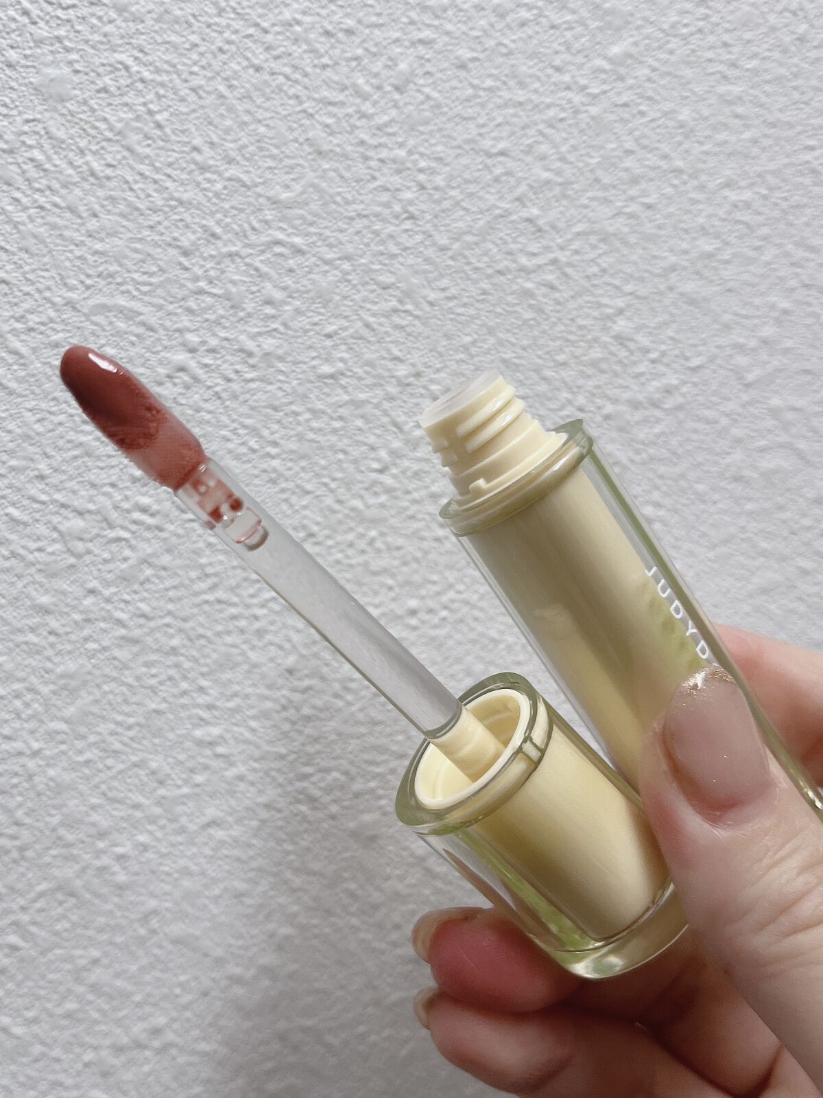 JUDYDOLL 果実茶ティントリップ C02 夕焼け柚子茶/JUDYDOLL/リップティントを使ったクチコミ（2枚目）