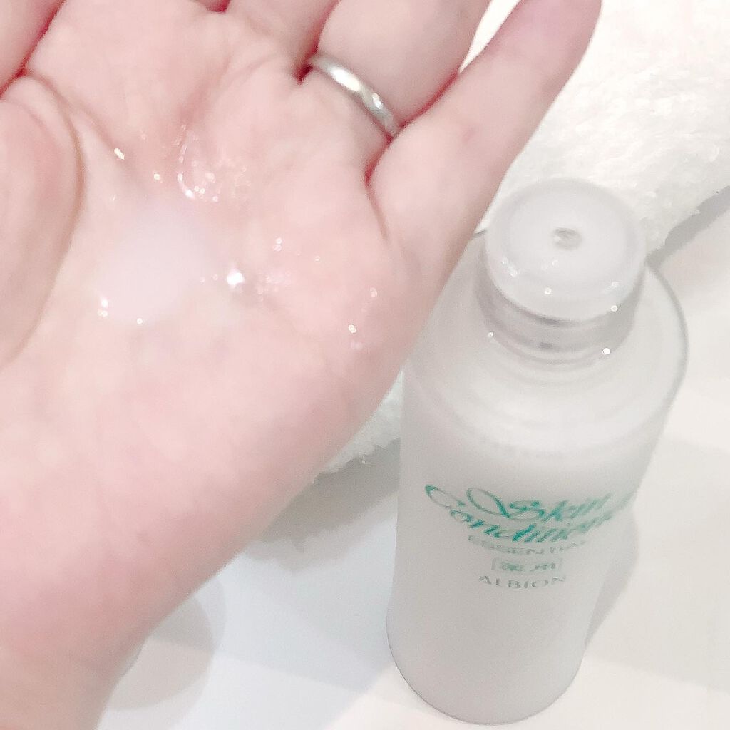 薬用スキンコンディショナーエッセンシャル N/ALBION/化粧水を使ったクチコミ(4枚目)