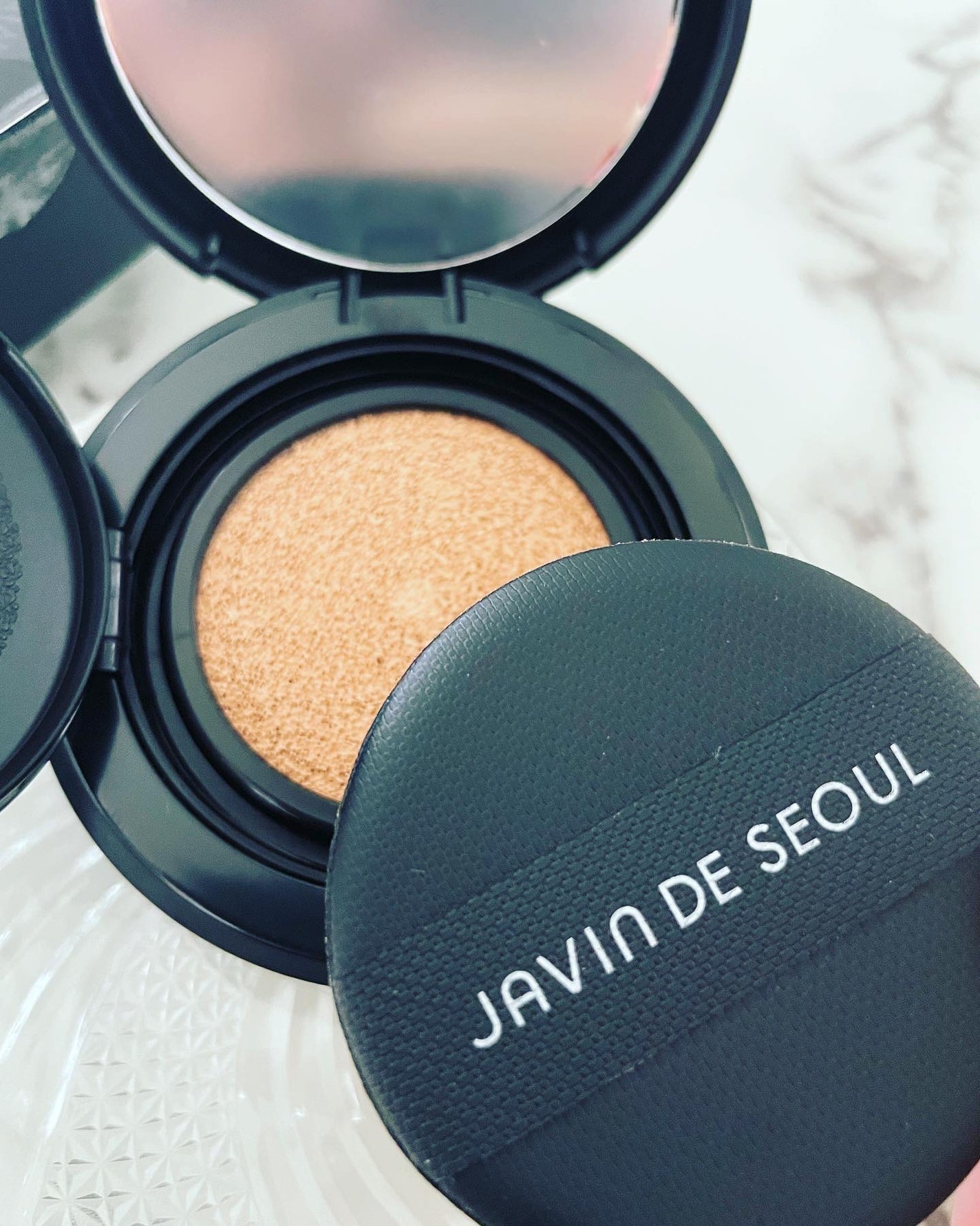 ジャビンドゥソウル ウインクファンデーションパクト/Javin De Seoul/クッションファンデーションを使ったクチコミ(1枚目)