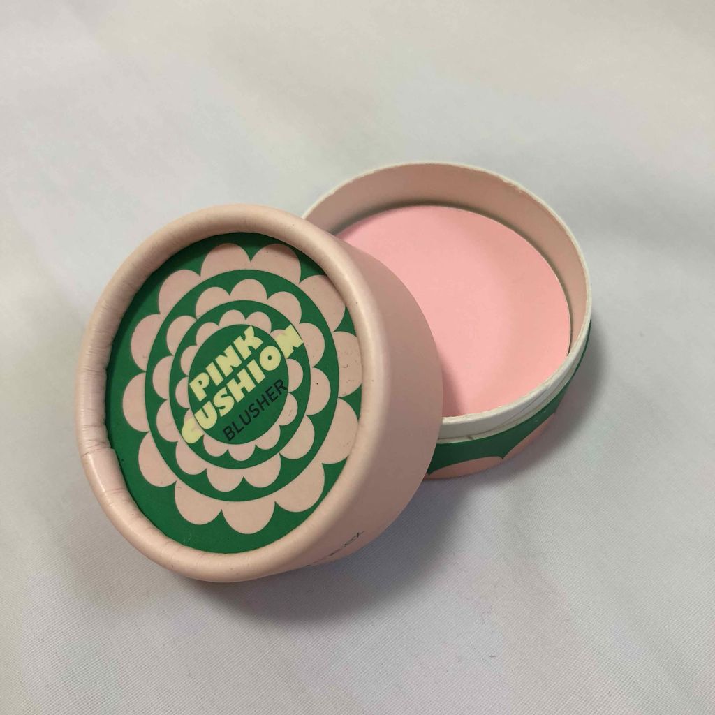 パステルクッションブラッシャー/THE FACE SHOP/パウダーチークを使ったクチコミ（1枚目）