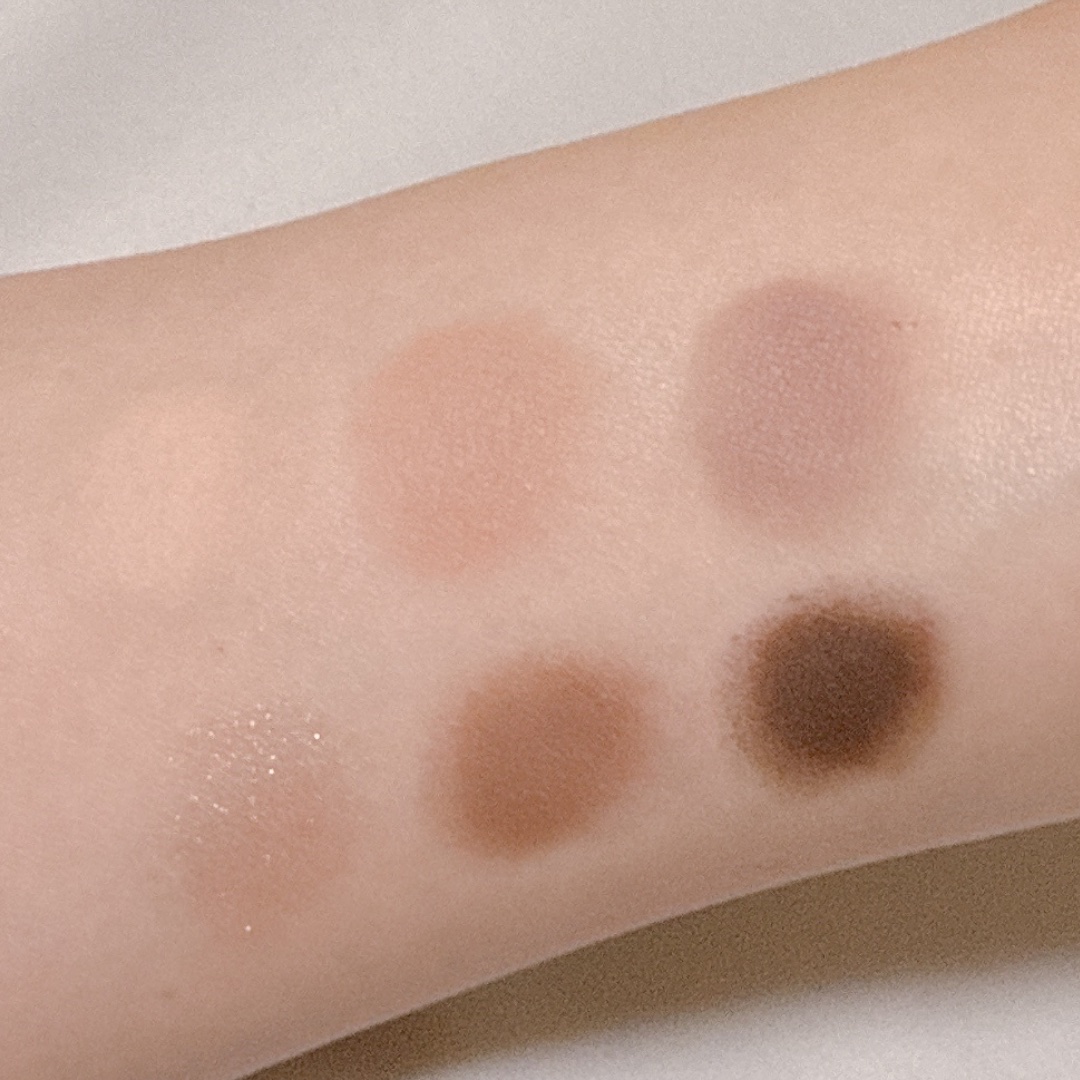 レディートゥーウェアアイパレット 07 ウォームベージュ/BBIA/アイシャドウパレットを使ったクチコミ（2枚目）