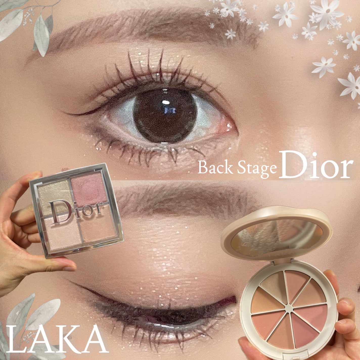 ディオール バックステージ フェイス グロウ パレット/Dior/ハイライトを使ったクチコミ(1枚目)