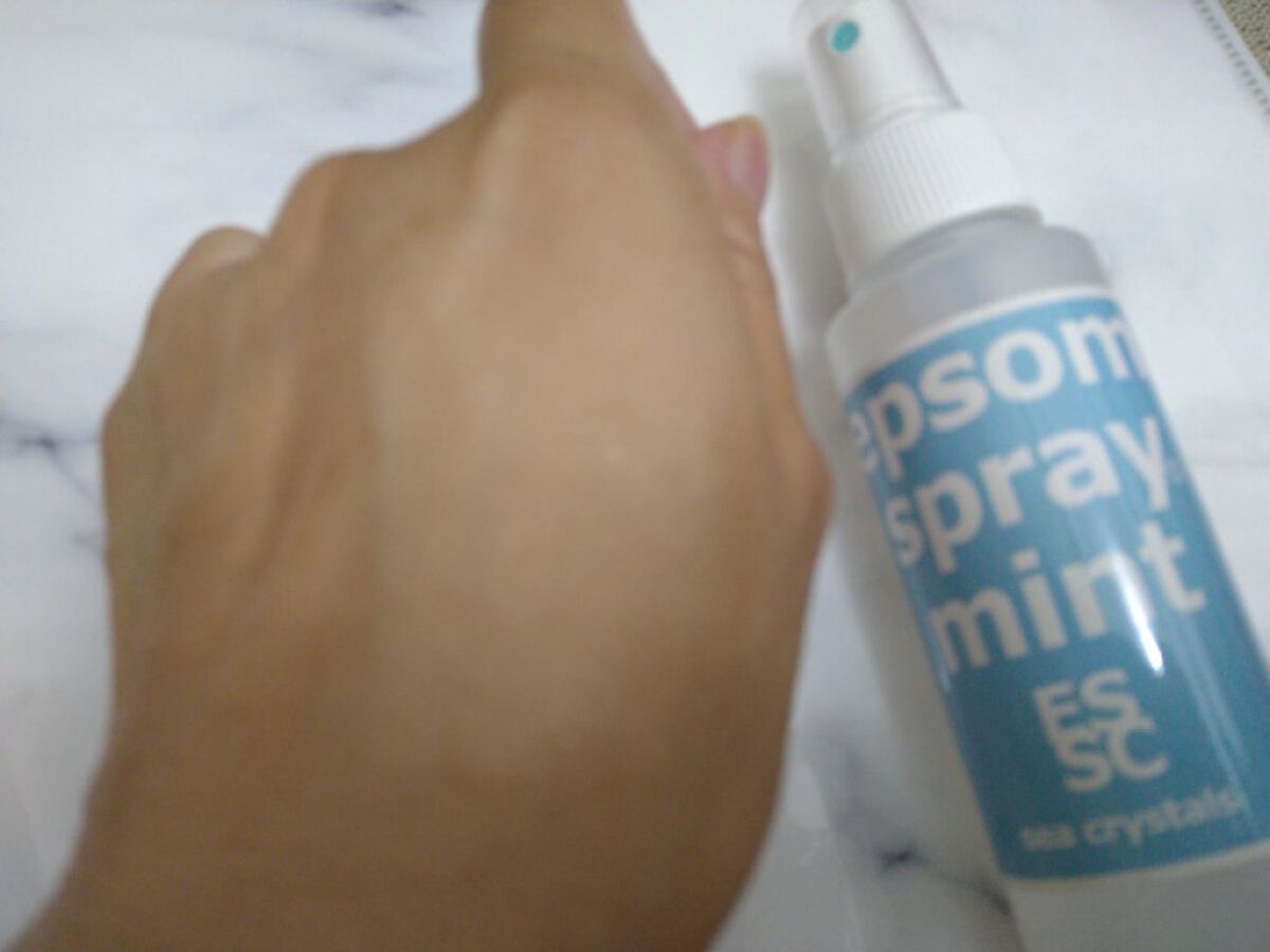エプソムスプレーミント/sea crystals/ボディローションを使ったクチコミ（3枚目）