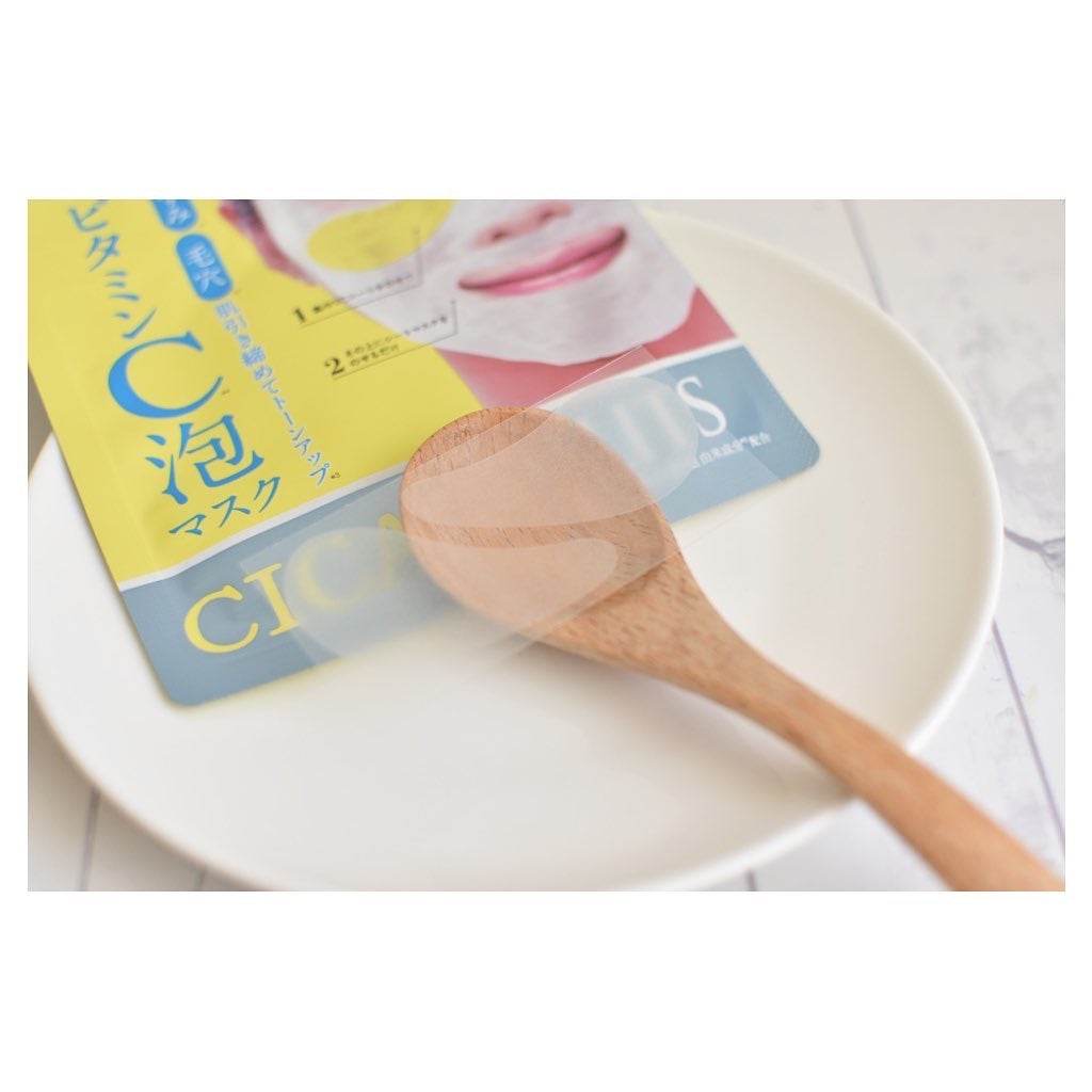 もこもこビタミンC泡マスク/リッツ/シートマスク・パックを使ったクチコミ(2枚目)