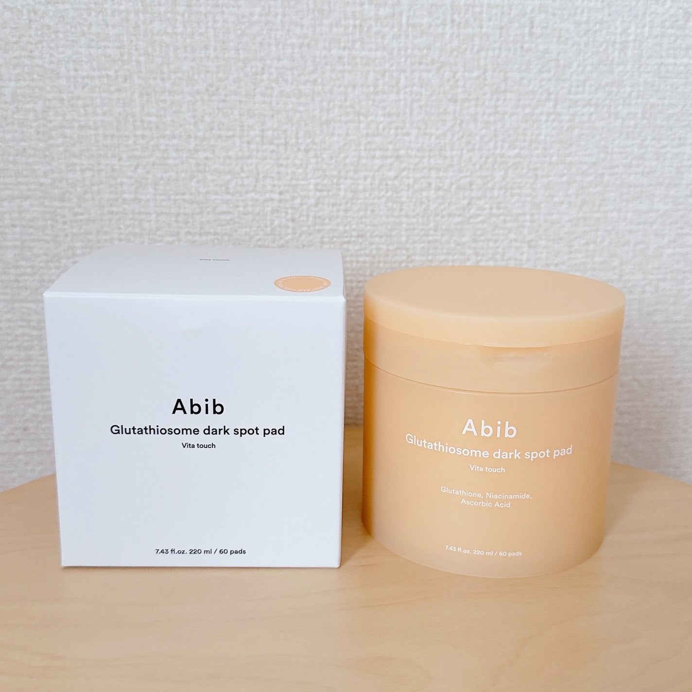 グルタチオンソームダークスポットパッドビタタッチ/Abib /トナーパッドを使ったクチコミ(1枚目)
