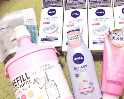 薬用エクストラリペアボディミルク/ニベア/ボディミルクを使ったクチコミ(1枚目)