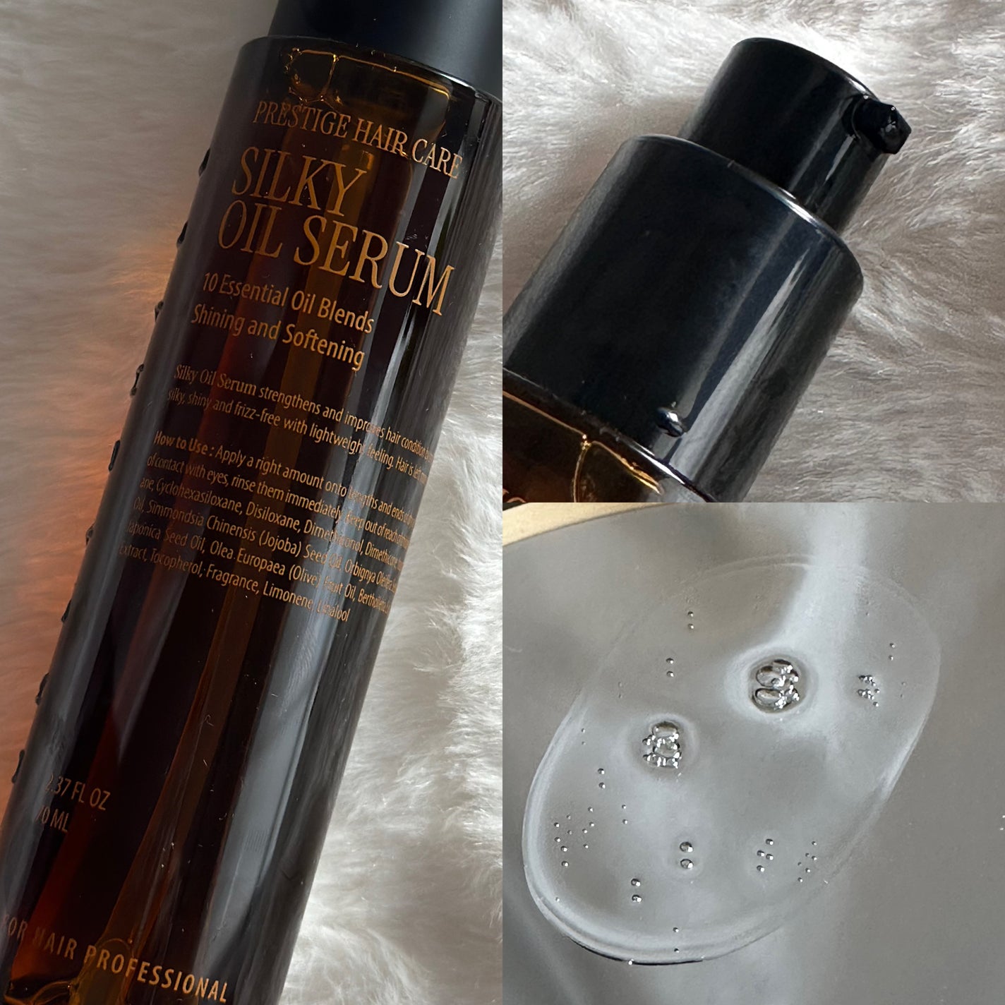 SILKY OIL SERUM/CULRY SHYLL/ヘアオイルを使ったクチコミ(4枚目)