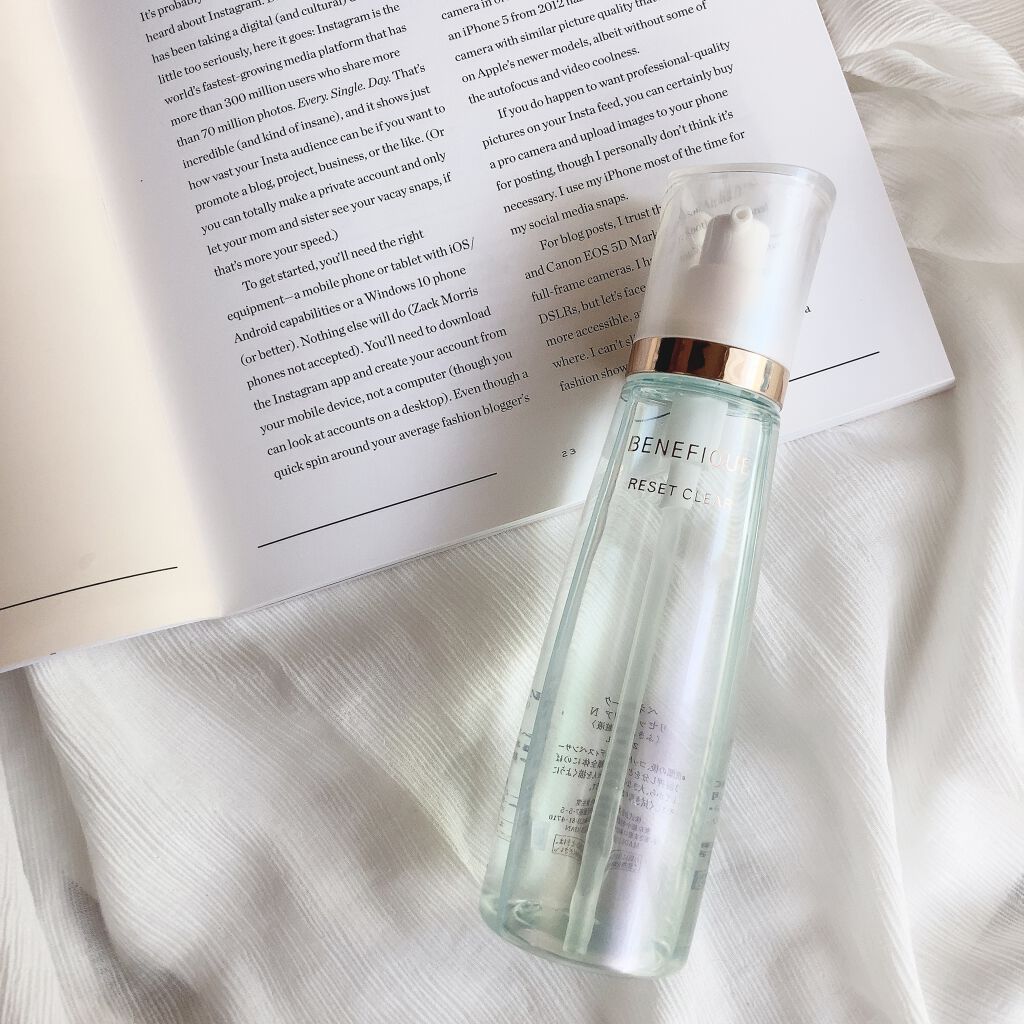 リセットクリアN/BENEFIQUE/化粧水を使ったクチコミ（1枚目）
