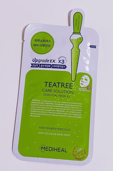 ティーツリーケア ソリューション エッセンシャルマスクEX/MEDIHEAL/シートマスク・パックを使ったクチコミ(1枚目)