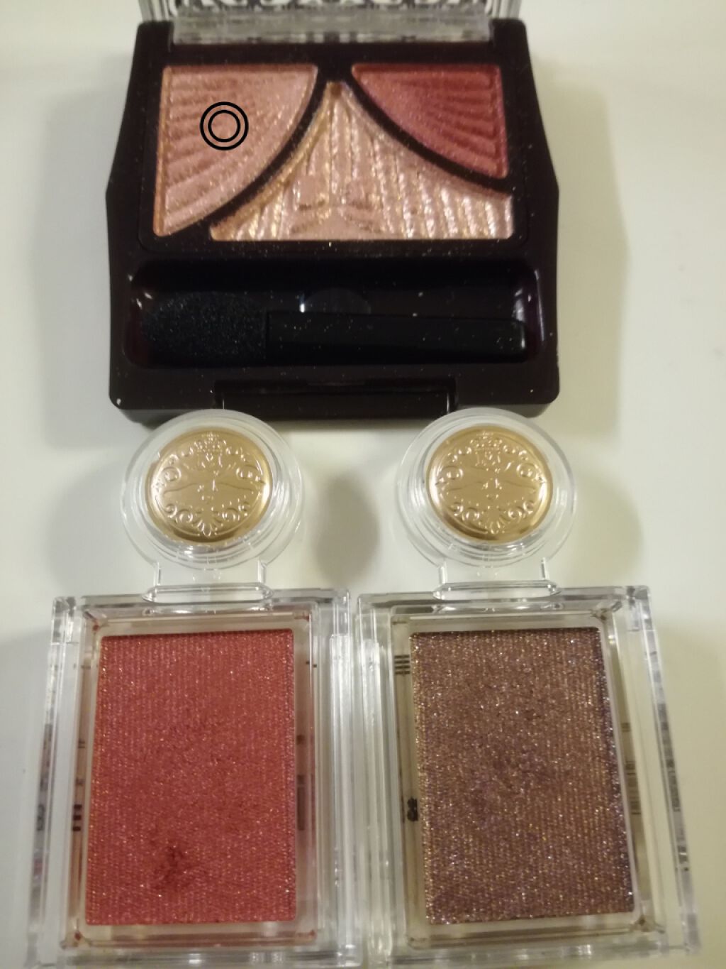 シャドーカスタマイズ/マジョリカ マジョルカ/単色アイシャドウを使ったクチコミ（2枚目）