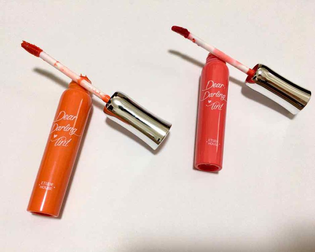 ディアダーリン オイルティント/ETUDE/リップグロスを使ったクチコミ（2枚目）