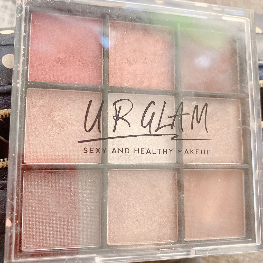 UR GLAM BLOOMING EYE COLOR PALETTE/U R GLAM/アイシャドウパレットを使ったクチコミ(1枚目)