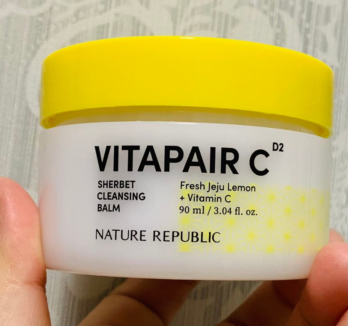 ビタペアc シャーベット クレンジングバーム/ネイチャーリパブリック/クレンジングバームを使ったクチコミ(1枚目)