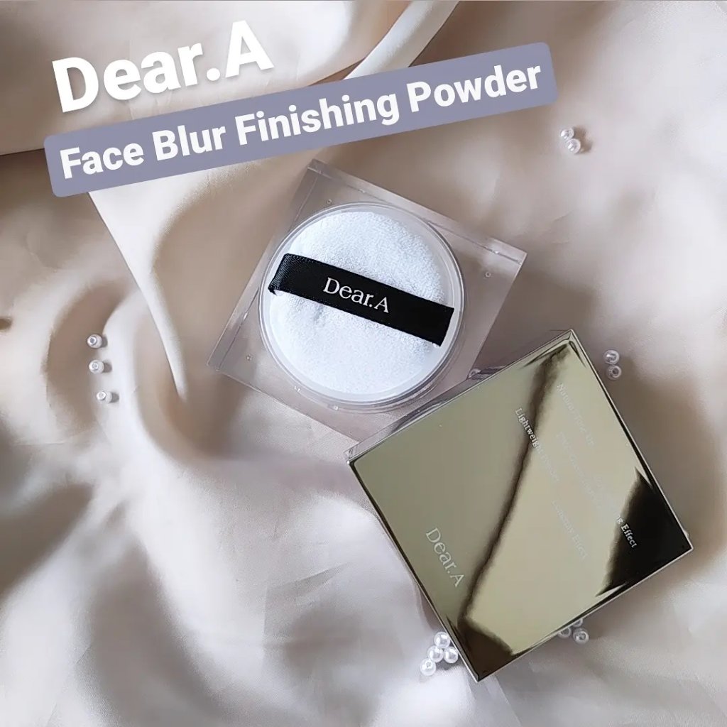 フェイス ブラー フィニッシング パウダー/Dear.A/ルースパウダーを使ったクチコミ（1枚目）