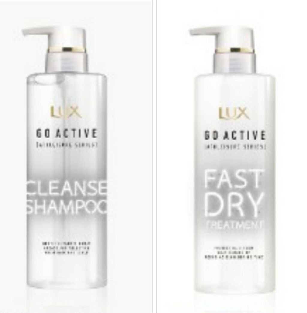 アスレジャー ヘルシーシャイン クレンズシャンプー/ファストドライ トリートメント/LUX/シャンプー・コンディショナーを使ったクチコミ(1枚目)