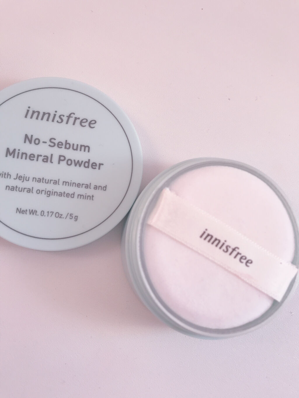 ノーセバム ミネラルパウダー/innisfree/ルースパウダーを使ったクチコミ（2枚目）