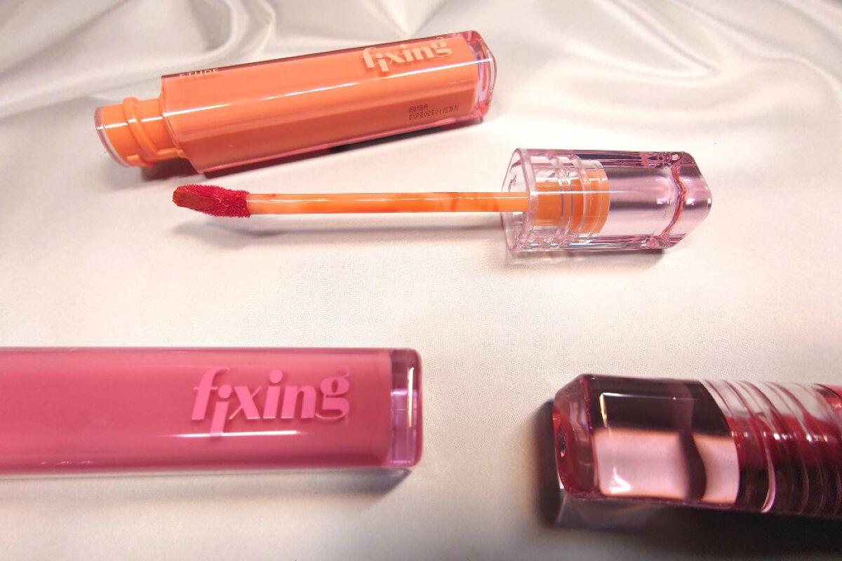 グロウ フィクシングティント/ETUDE/リップティントを使ったクチコミ（2枚目）