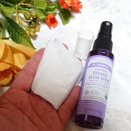 オーガニッククリーンスプレー ラベンダー/Dr. Bronner's Magic Soaps(海外)/その他を使ったクチコミ(4枚目)