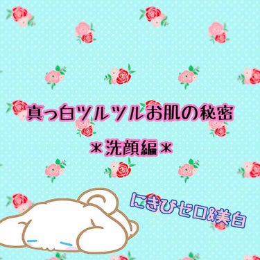 ソフティモ 薬用ホワイト 洗顔フォームのクチコミ「はじめまして林檎姫です🍎

初投稿になります。
今回は私が普段行なっている洗顔方法について投稿.....」（1枚目）