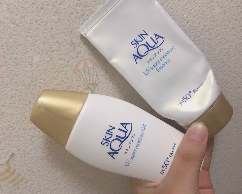 スキンアクア スーパーモイスチャージェル/スキンアクア/日焼け止めジェルを使ったクチコミ（1枚目）
