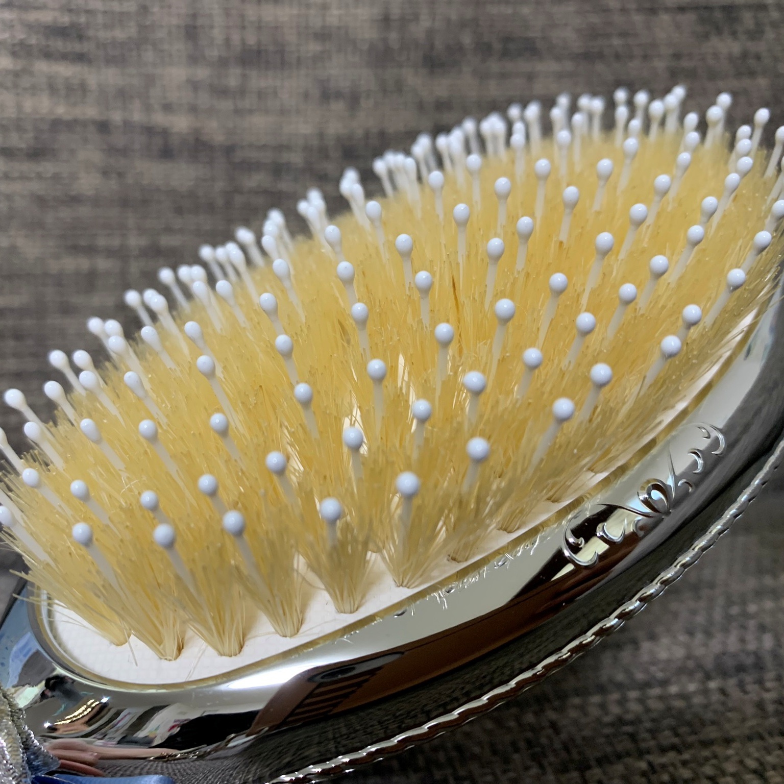 ジルスチュアート サムシングピュアブルー ヘアブラシ /JILL STUART/ヘアブラシを使ったクチコミ（2枚目）