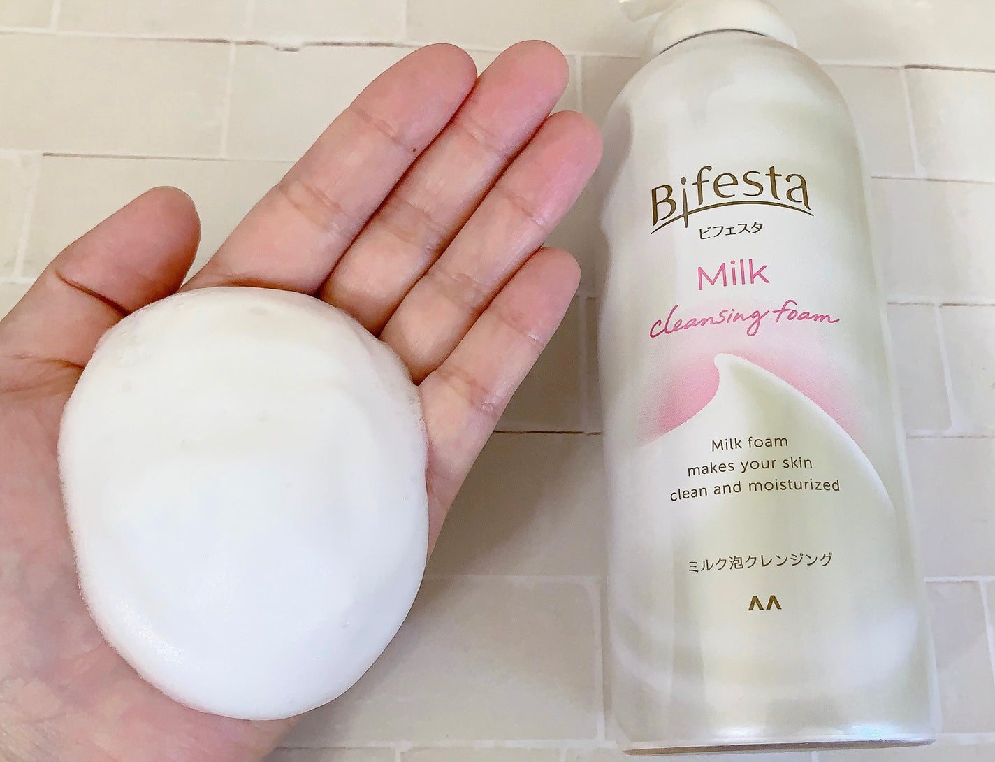 もっちりミルク泡クレンジング/ビフェスタ/クレンジングを使ったクチコミ(4枚目)