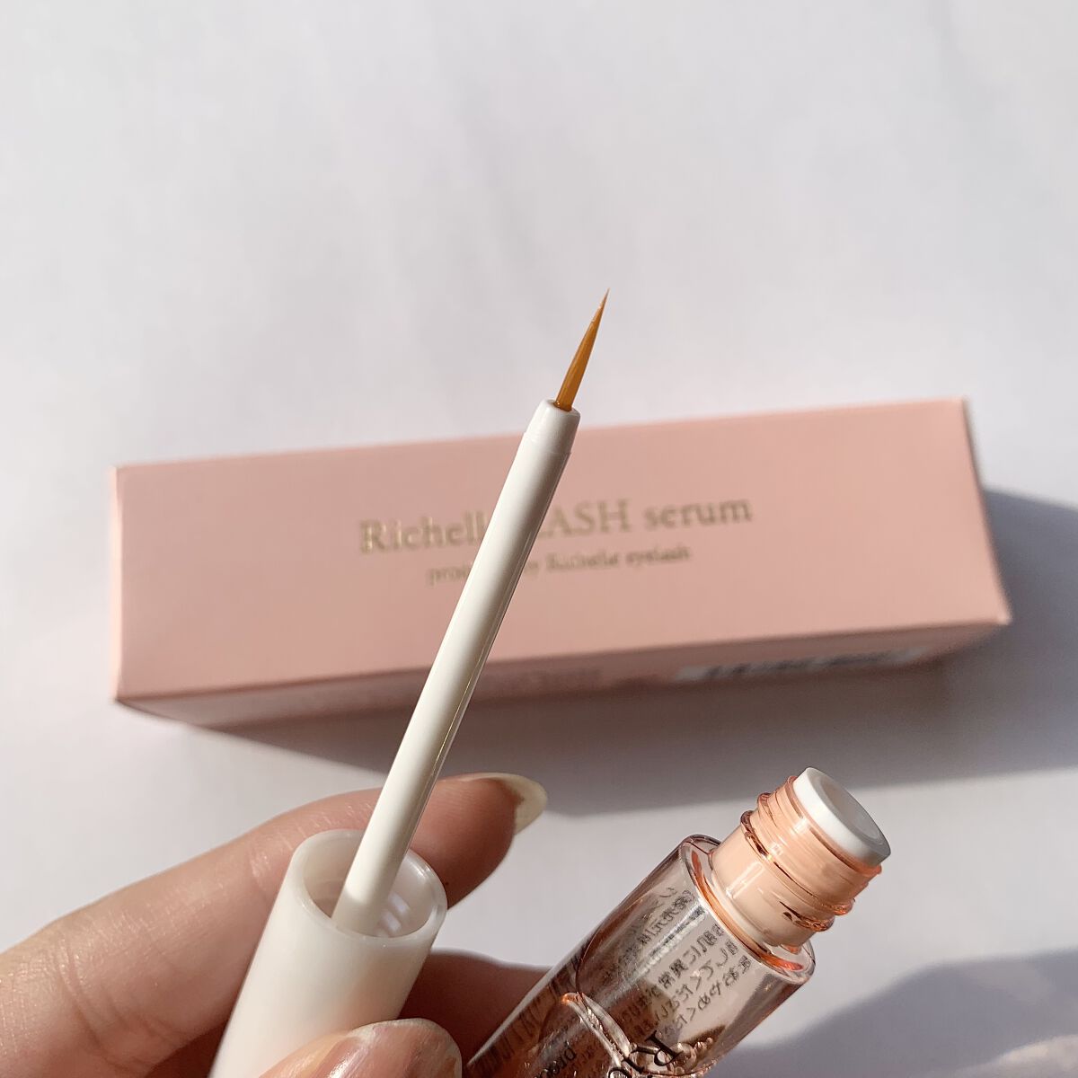 リシェルラッシュセラム/Richelle LASH serum/まつげ美容液を使ったクチコミ（3枚目）