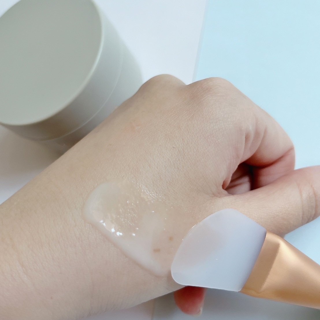 スリーピングマスク with CICA/b.glen/フェイスクリームを使ったクチコミ（3枚目）