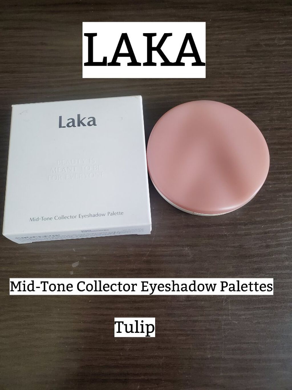 ミドルトーンアイシャドウコレクターパレット/Laka/アイシャドウパレットを使ったクチコミ（1枚目）