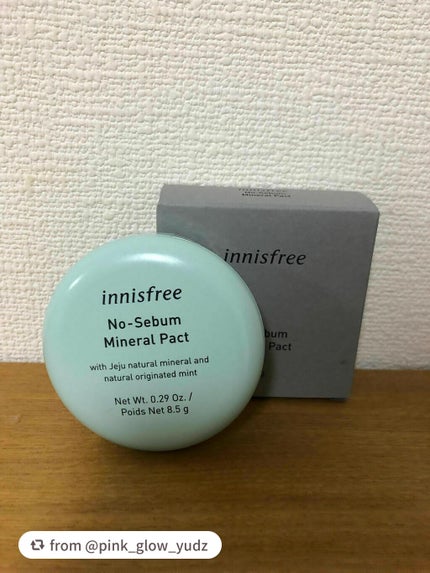 ノーセバム ミネラルパクト N/innisfree/プレストパウダーを使ったクチコミ(1枚目)