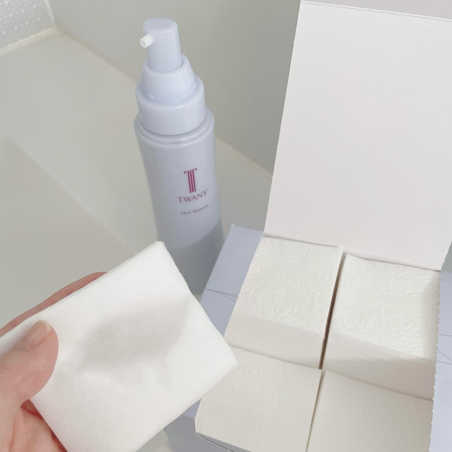トワニー スキンリピュア/TWANY/拭き取り化粧水を使ったクチコミ（2枚目）