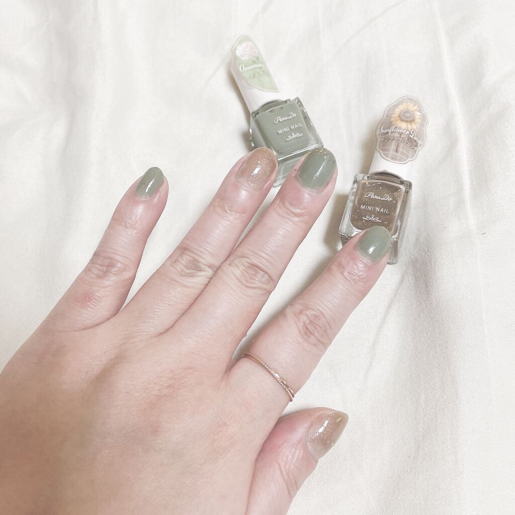 ミニネイル/パラドゥ/マニキュアを使ったクチコミ（2枚目）