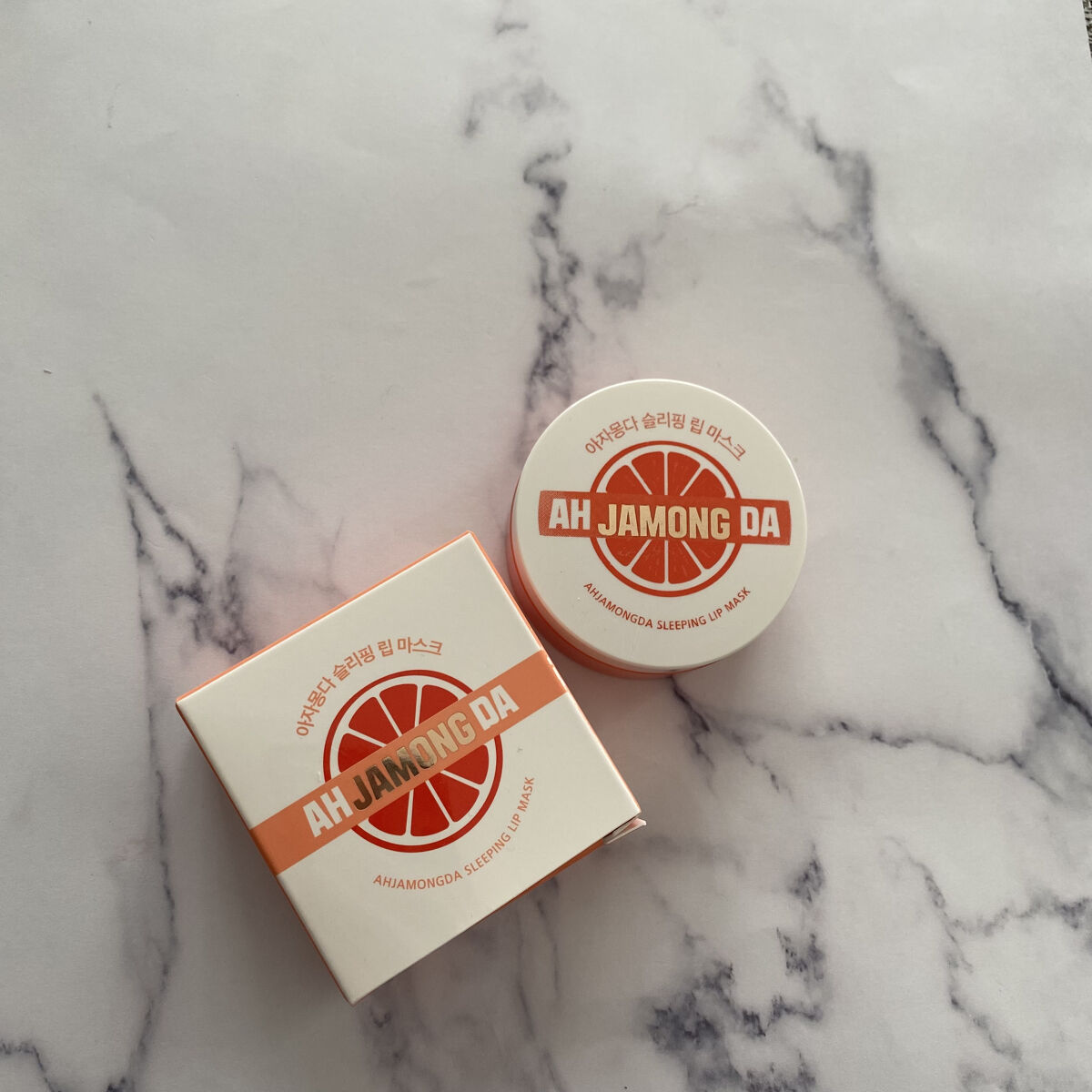 グレープフルーツスリーピングリップマスク/CORINGCO/リップバームを使ったクチコミ（2枚目）