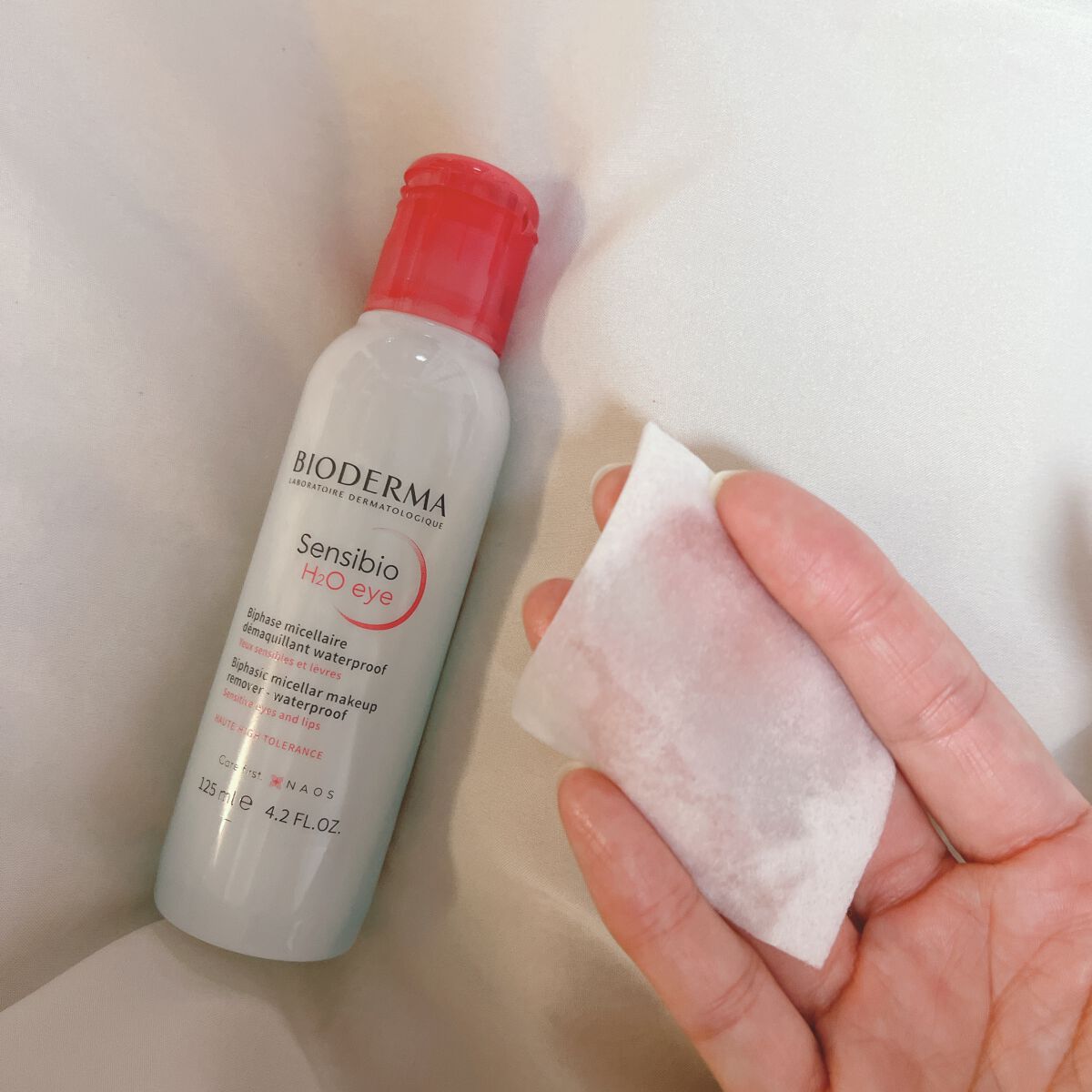 サンシビオ エイチツーオー D/ビオデルマ/クレンジングウォーターを使ったクチコミ（3枚目）